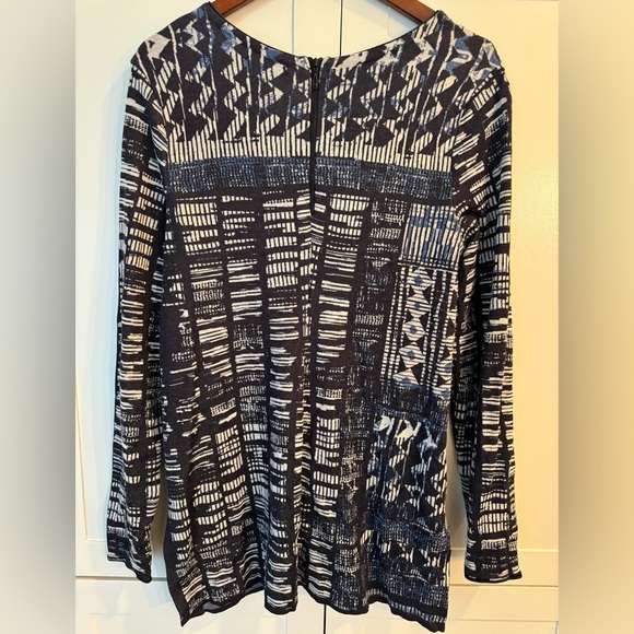 Nic & Zoe Blue Streak Top - Large - Picture 4 of 10